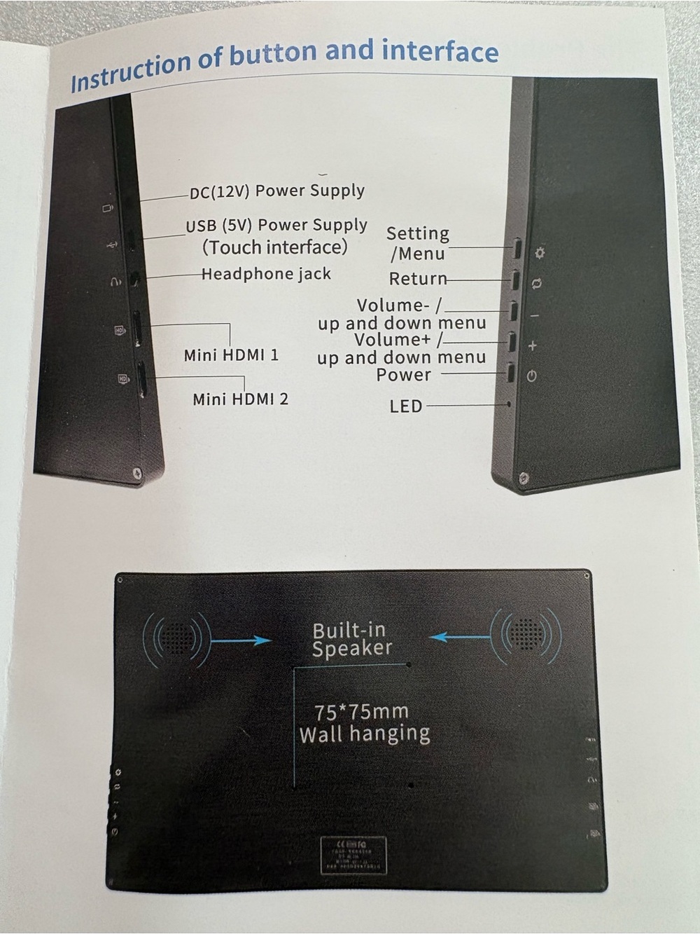 LED Portable Monitor / External Display - Picture 13 of 14